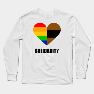 BLM LGBT+ Solidarity Heart 2020 Long Sleeve T-Shirt